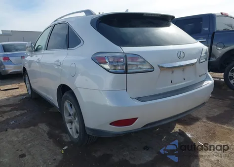 2011 Lexus Rx 350 z USA, uszkodzony, nr VIN 2T2BK1BA5BC081550